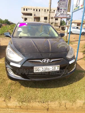 Hyundai Accent 2012 Black