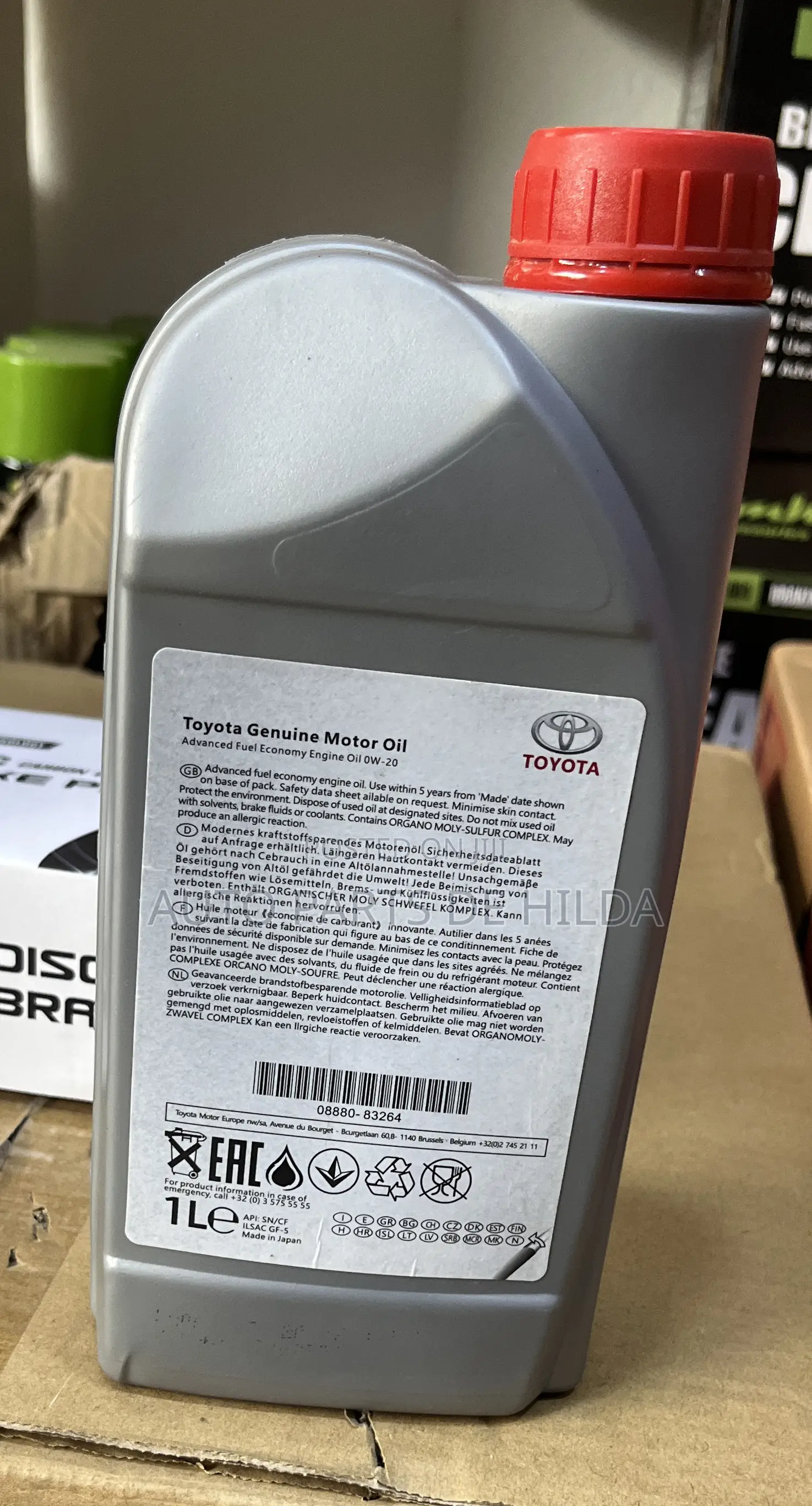 Toyota Engine Oil 0w-20 (Advance Fuel Economy) 1L
