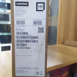 New Laptop Lenovo IdeaPad 1 8GB Intel SSD 256GB