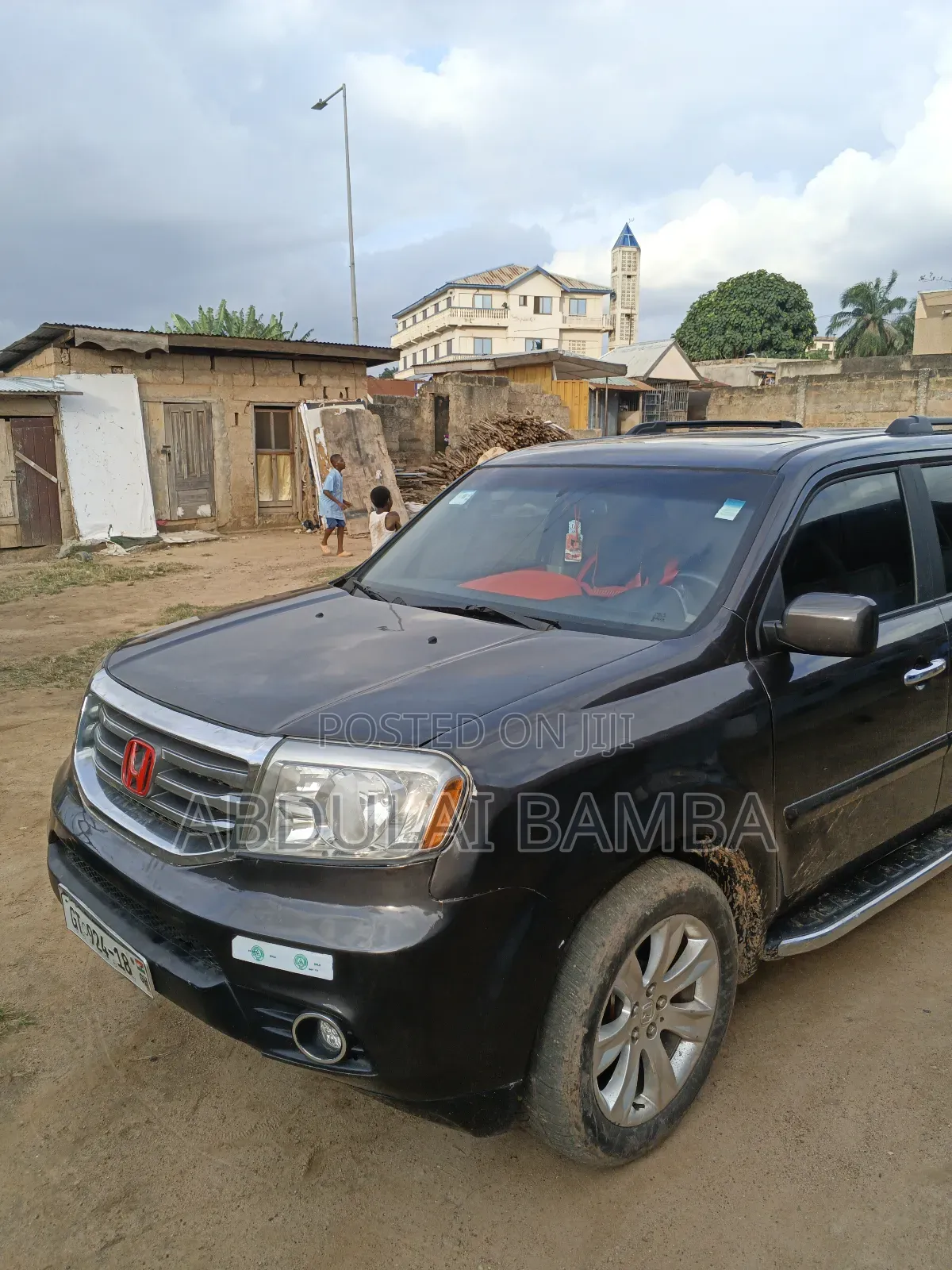 Honda Pilot Touring w/RES/Navi 4WD (3.5L 6cyl 5A) 2013 Burgundy