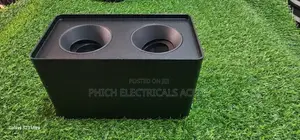 Double COB Surface Spotlight + GU10 Bulbs