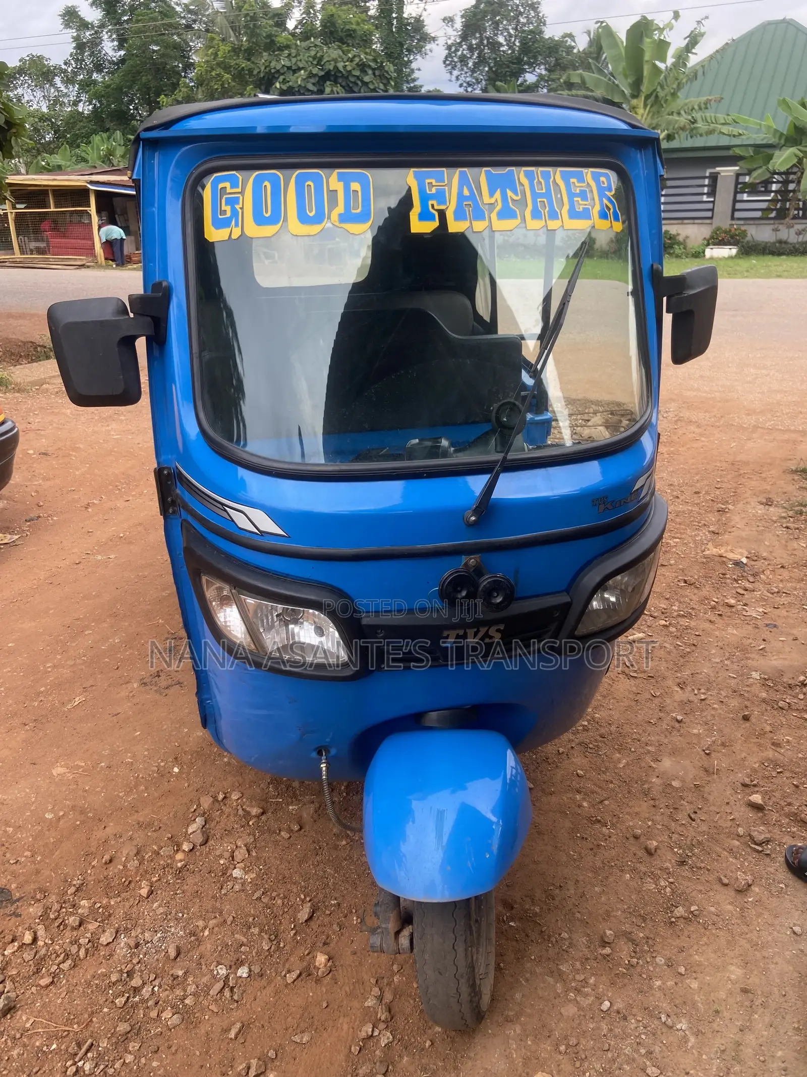 TVS King Deluxe Plus iTouch Start 2025 Blue