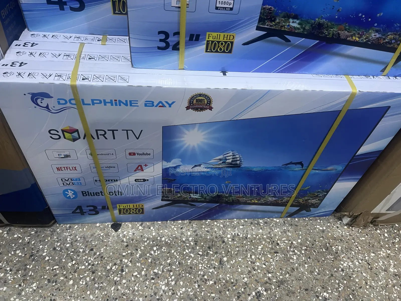 Dolphin Bay 43inches Smart Dolphin Bay Digital Satellite TV