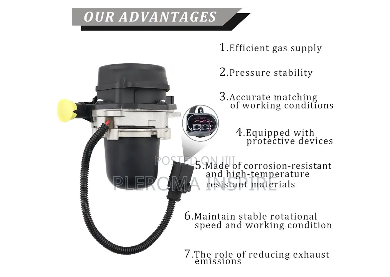 Toyota, Lexus,Porsche Etc Air Injection Pump