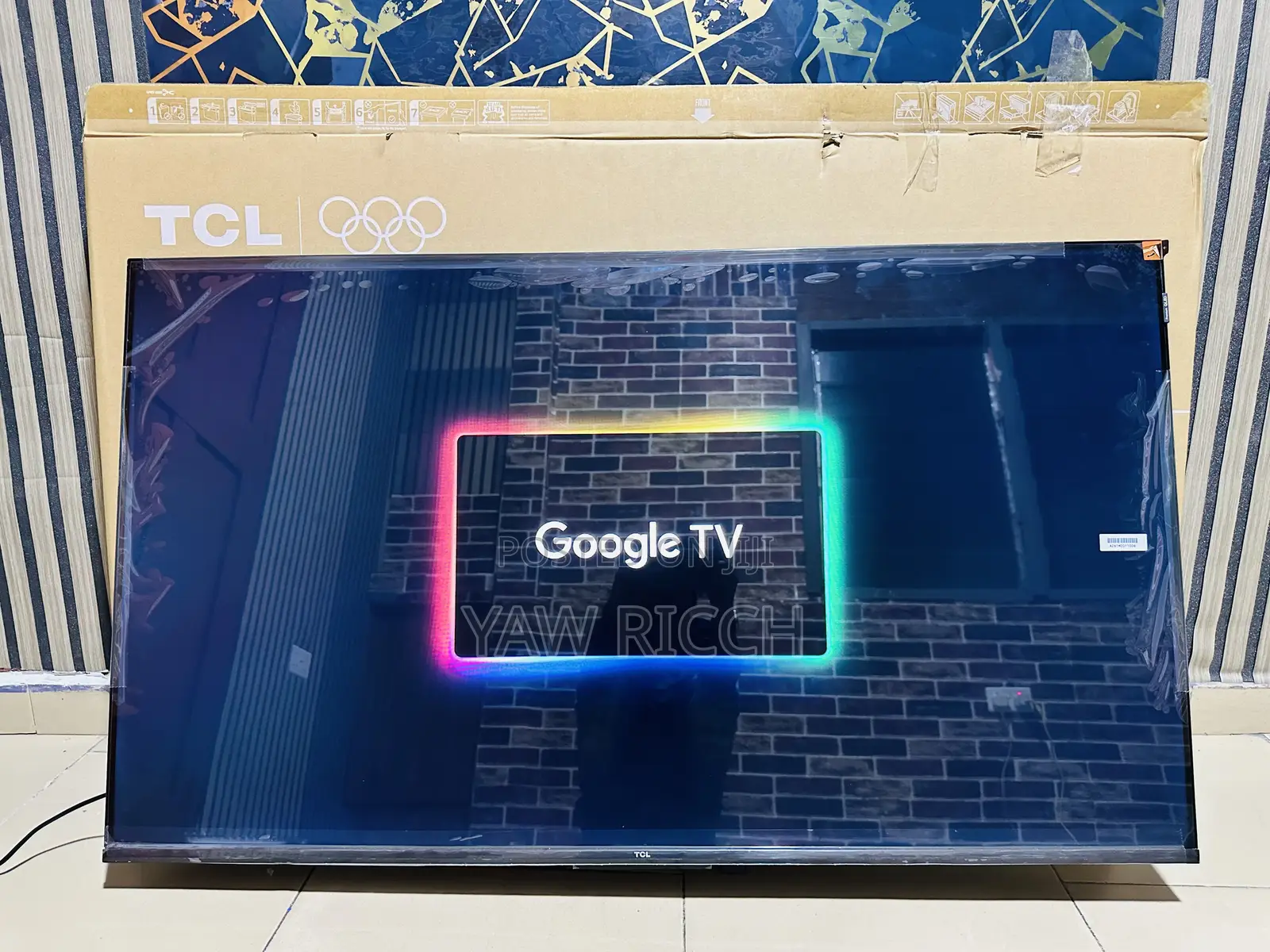 Brand New TCL QLED 50inches Smart Android Google Digital 2025 Model TV