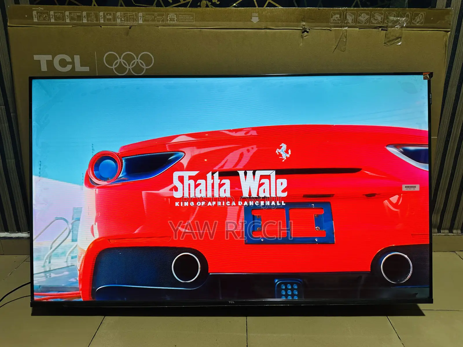 Brand New TCL QLED 50inches Smart Android Google Digital 2025 Model TV
