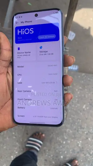 Tecno Spark 40 Pro+ 128 GB Gray