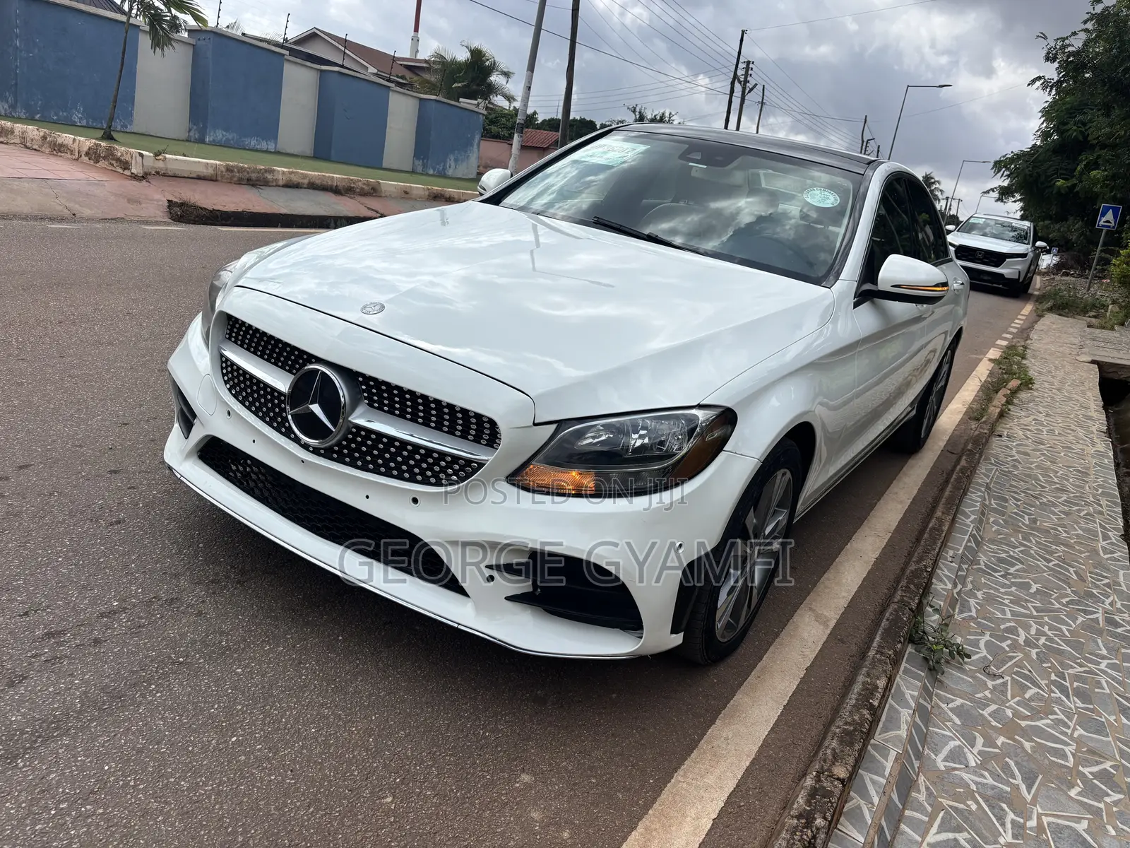 Mercedes-Benz C300 Luxury 4Matic Sedan AWD (2.0L 4cyl 7A) 2016 White