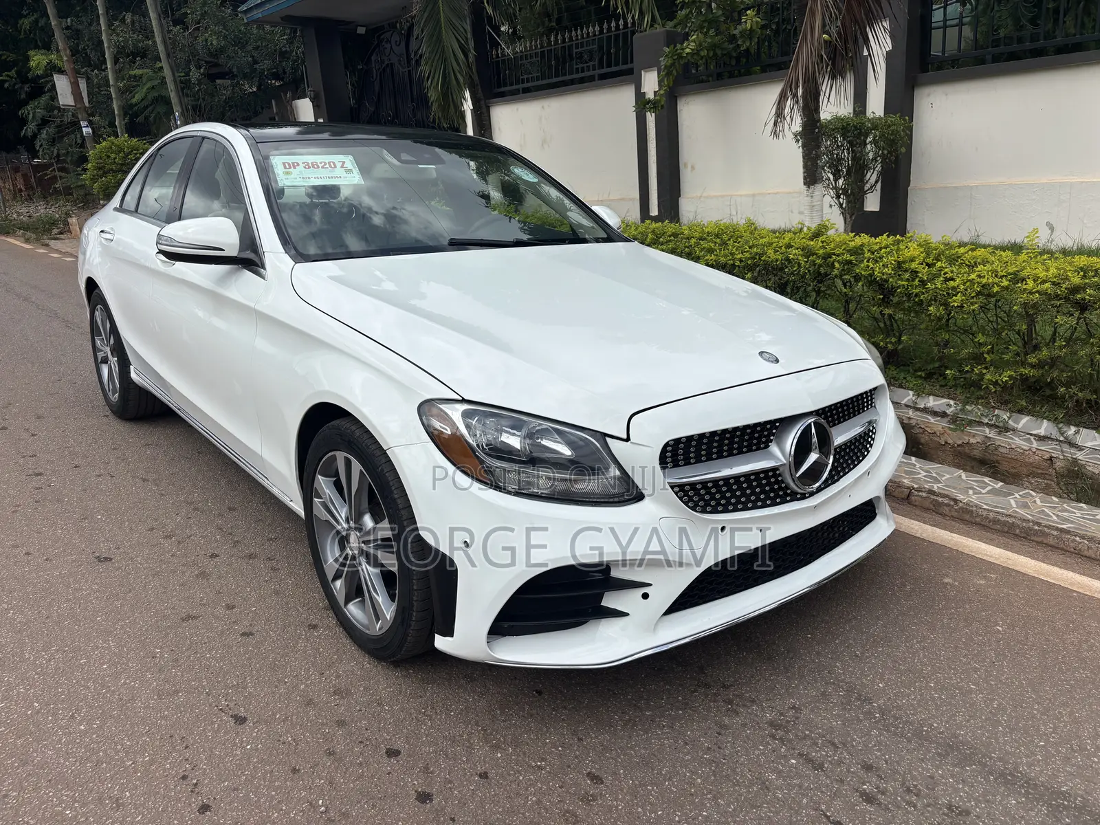 Mercedes-Benz C300 Luxury 4Matic Sedan AWD (2.0L 4cyl 7A) 2016 White