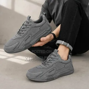 Casual Dress Sneakers Grey