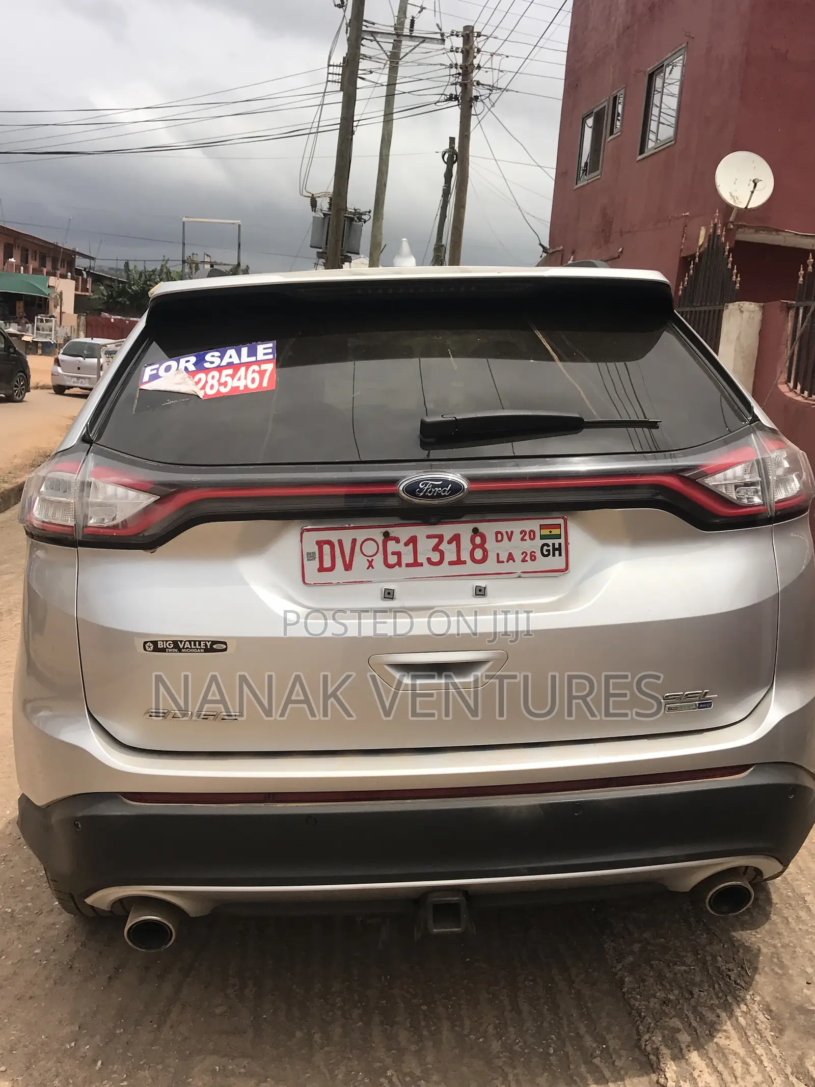 Ford Edge Sport AWD 2018 Silver