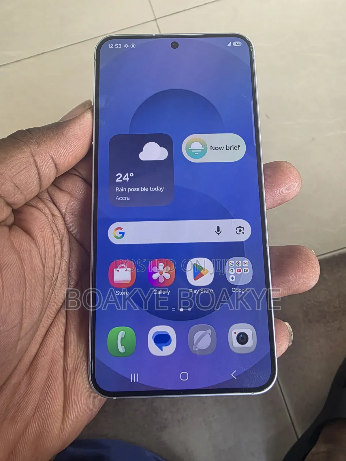 Samsung Galaxy S25 128 GB White
