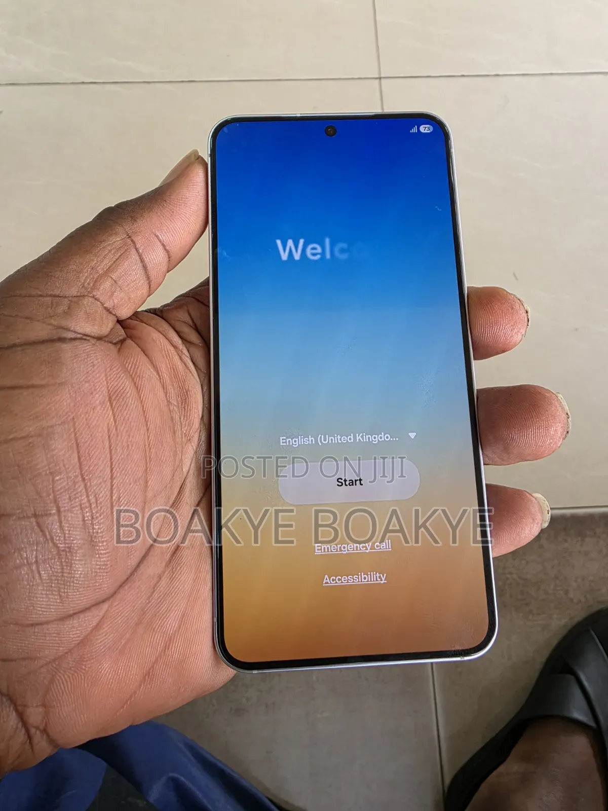 Samsung Galaxy S25 128 GB White