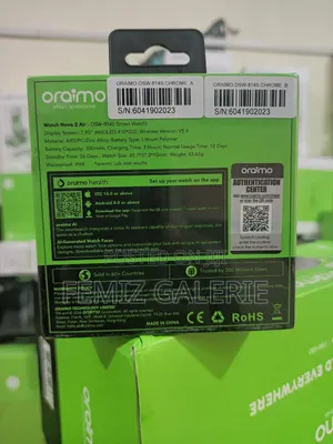 Oraimo Watch Nova 2 Air Ultra-Slim Smart Watch