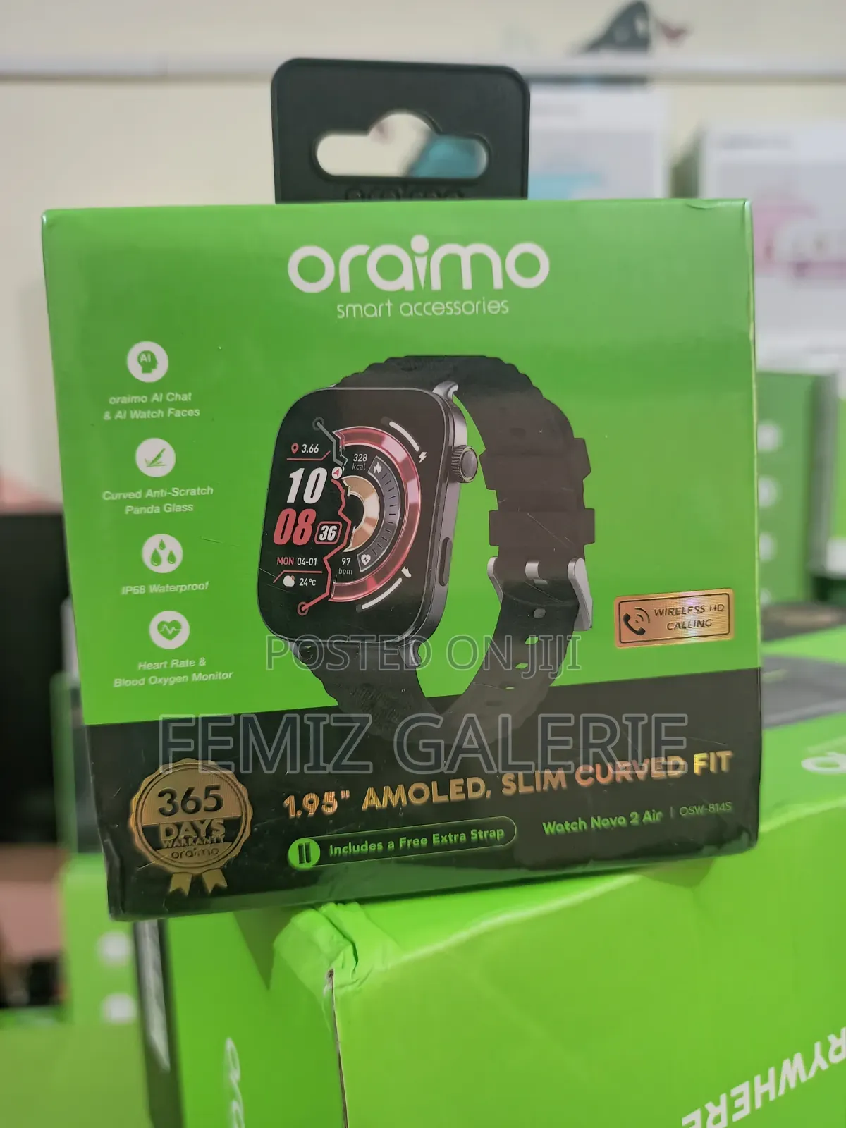 Oraimo Watch Nova 2 Air Ultra-Slim Smart Watch