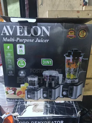 3 in 1. 4 Litres Avelon Multi Purpose Juicer