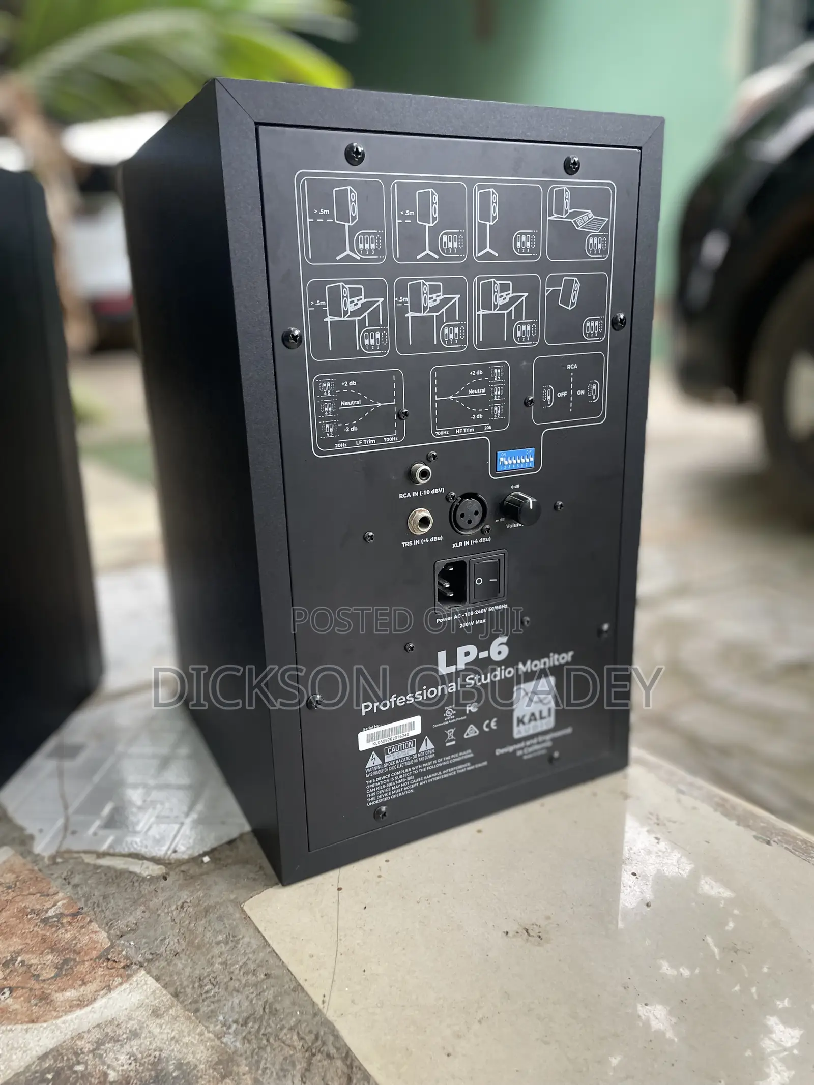 Kali Audio LP6 Studio Monitors