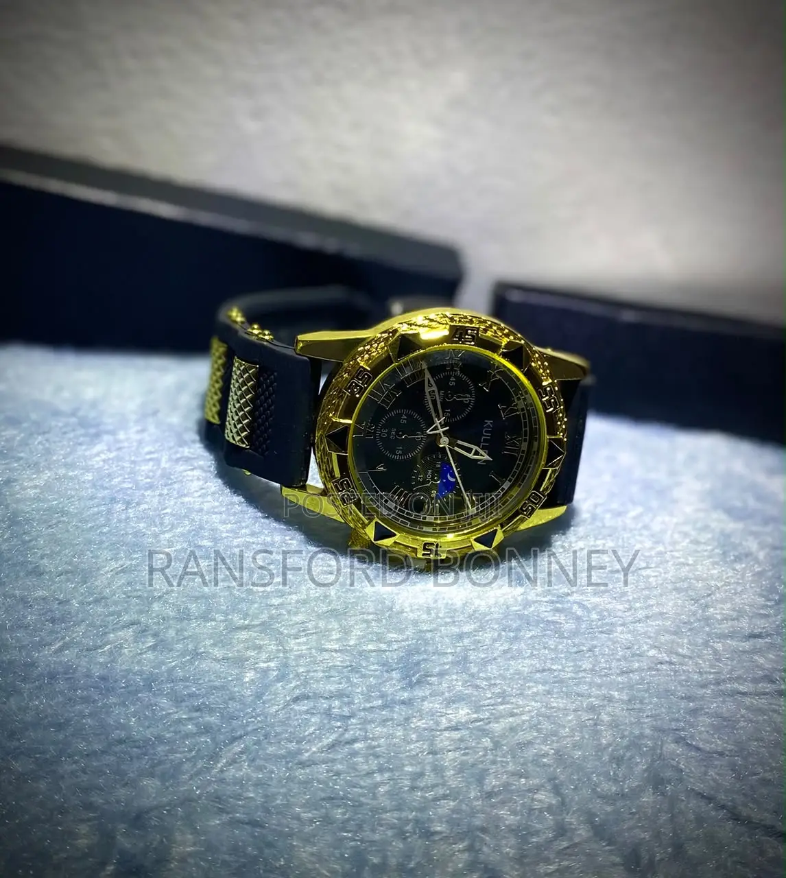 KULLEN Luxury Gold Chronograph Watch