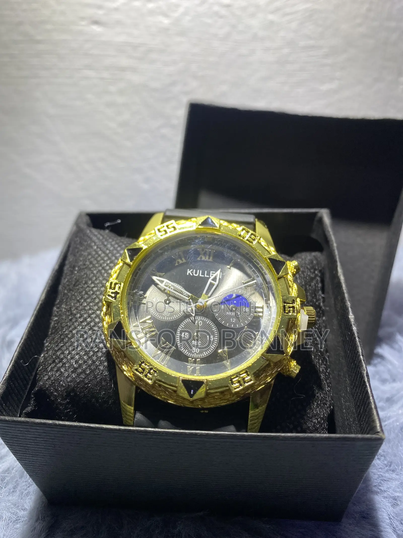 KULLEN Luxury Gold Chronograph Watch