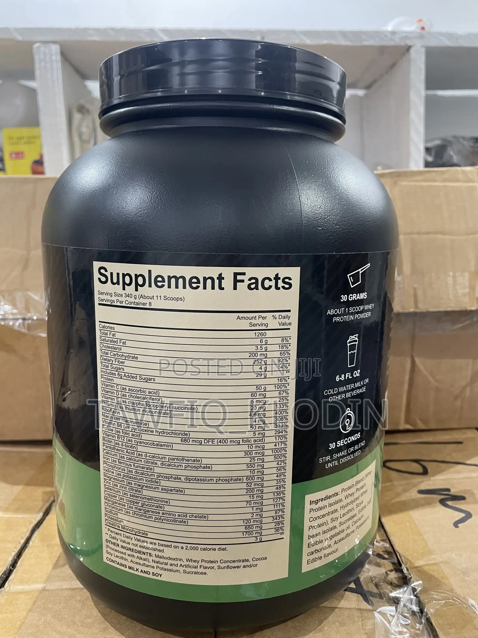Serious Mass Protein Powder