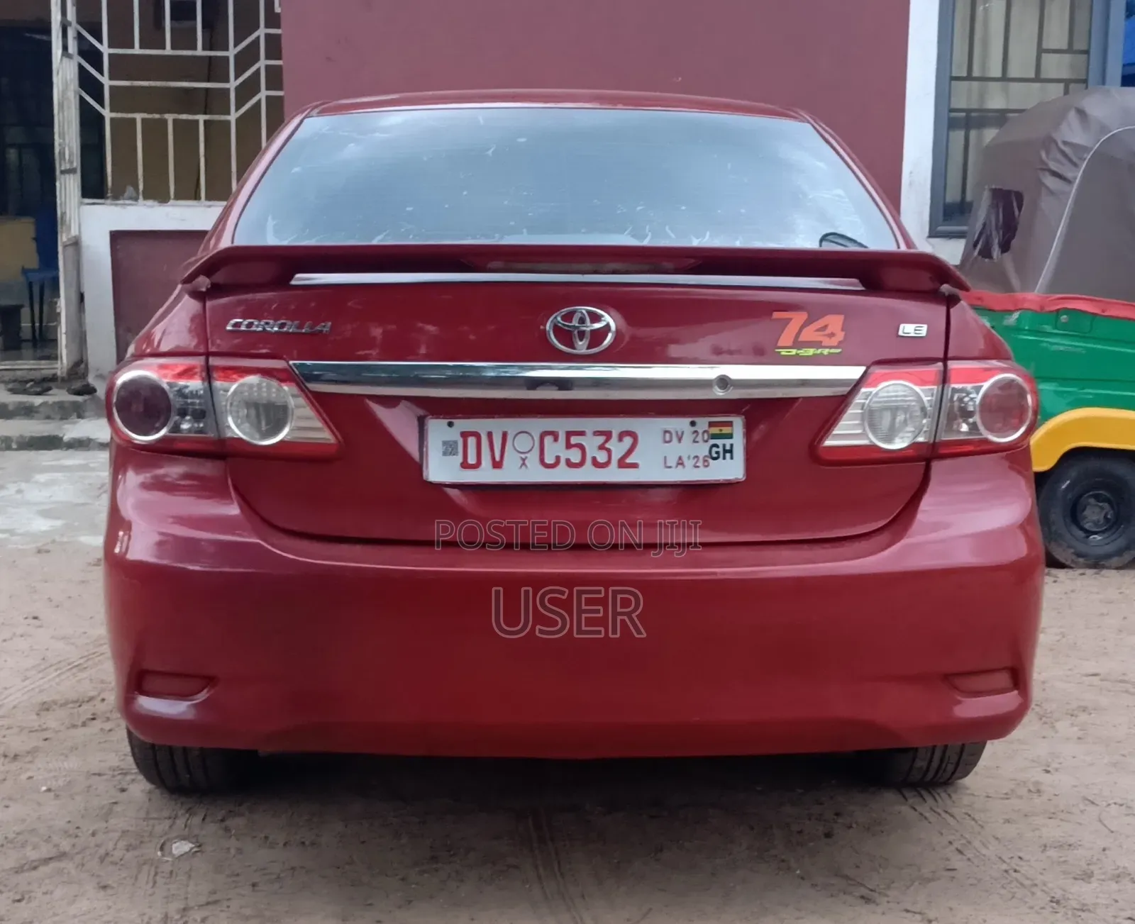 Toyota Corolla 2016 Red