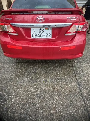 Toyota Corolla 2016 Red