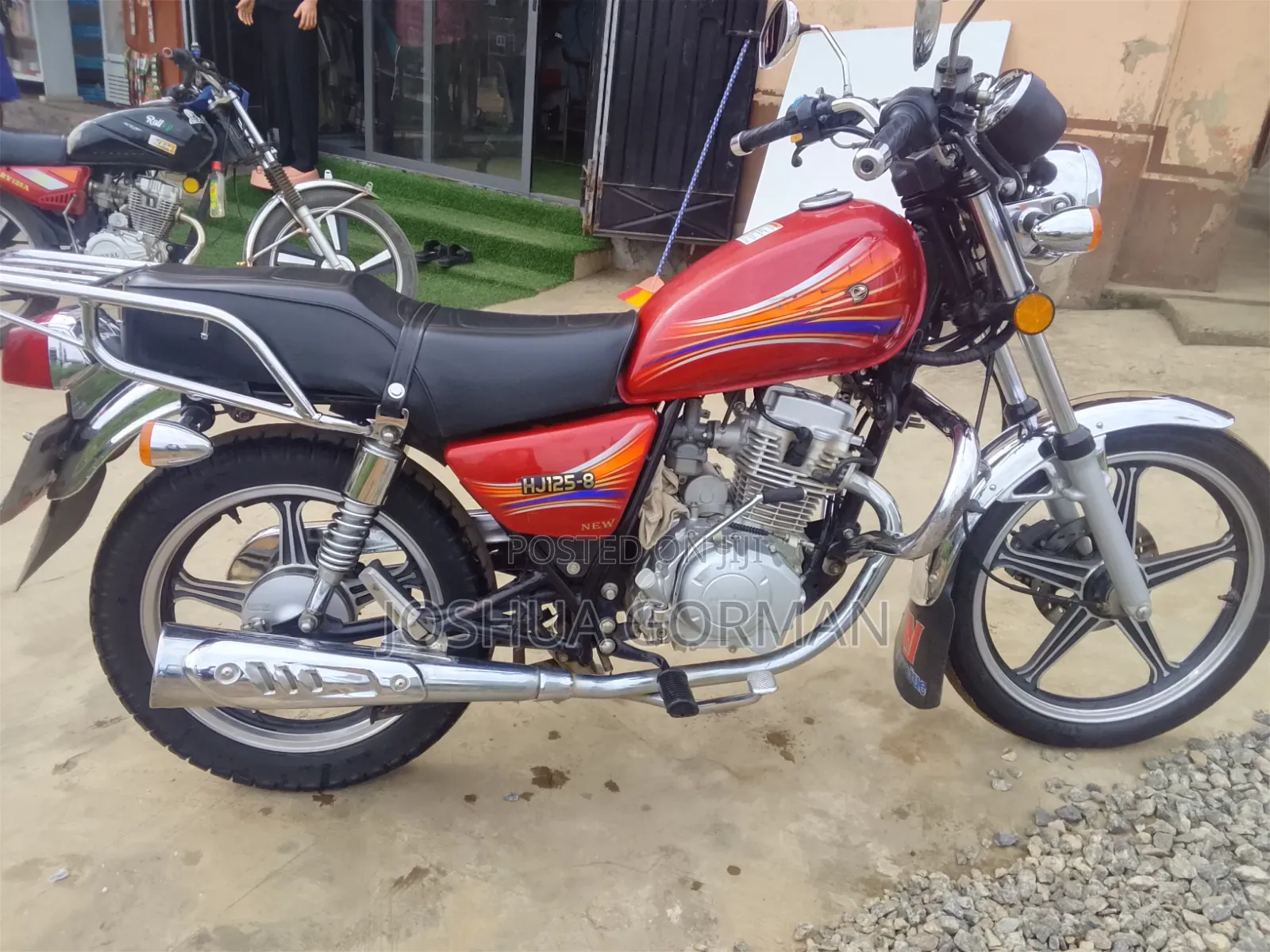 Haojue HJ125-8K 2021 Red