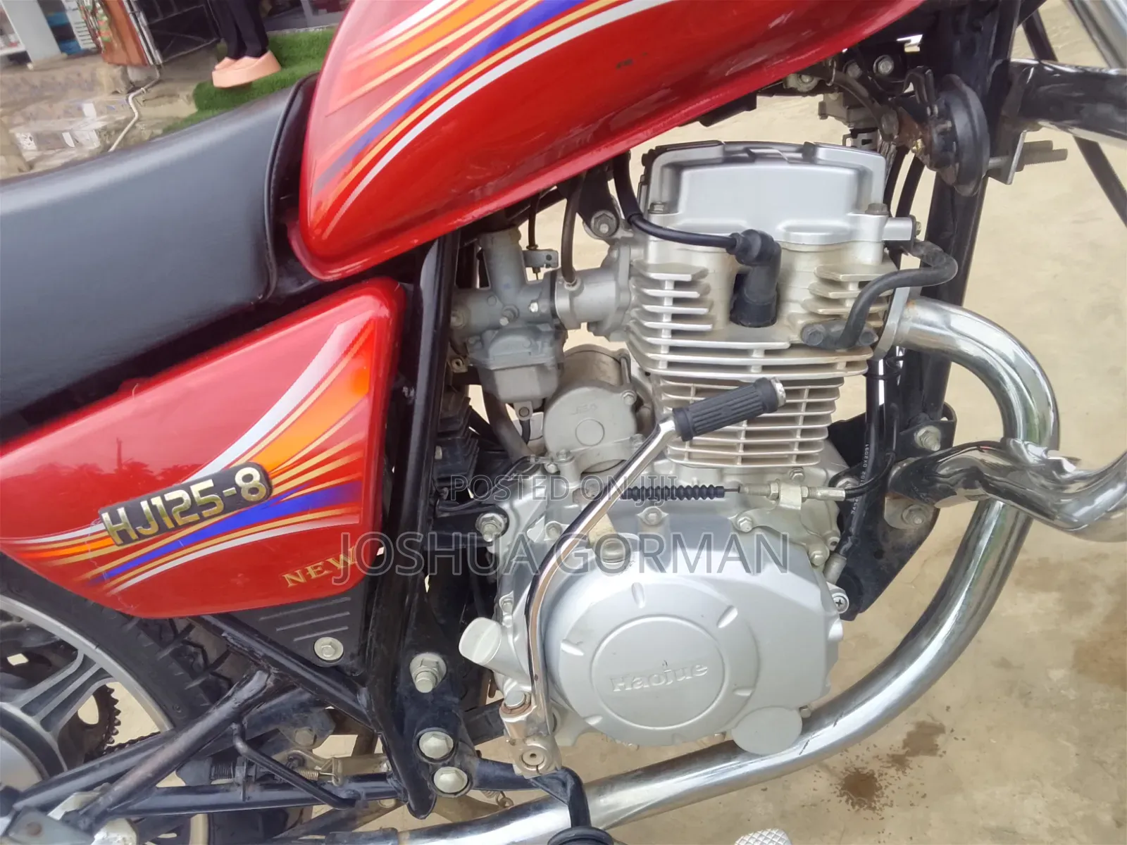Haojue HJ125-8K 2021 Red
