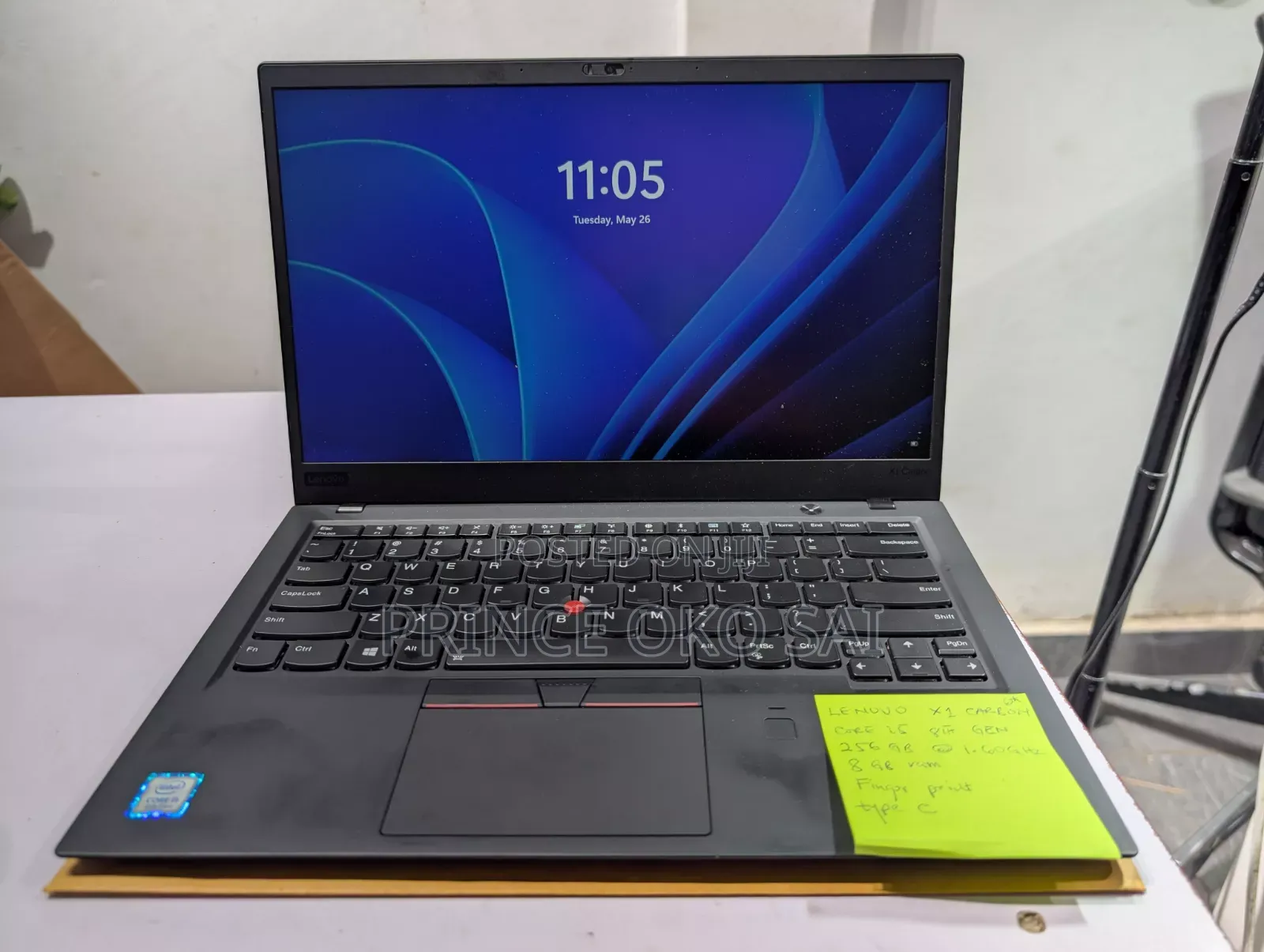 Laptop Lenovo ThinkPad X1 Carbon 8GB Intel Core i5 SSD 256GB