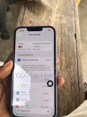 Apple iPhone 13 256 GB Blue