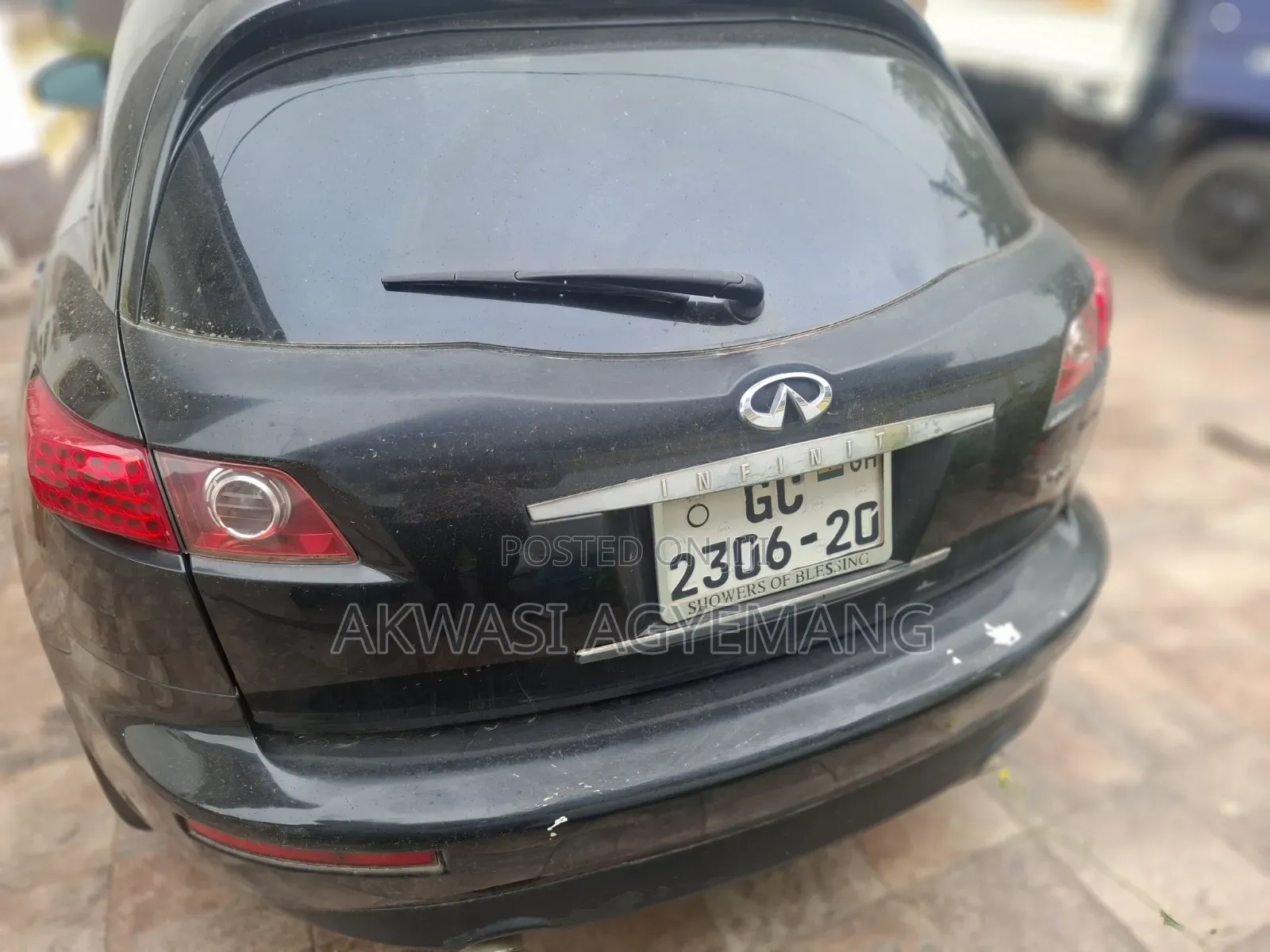 Infiniti FX35 2004 Black