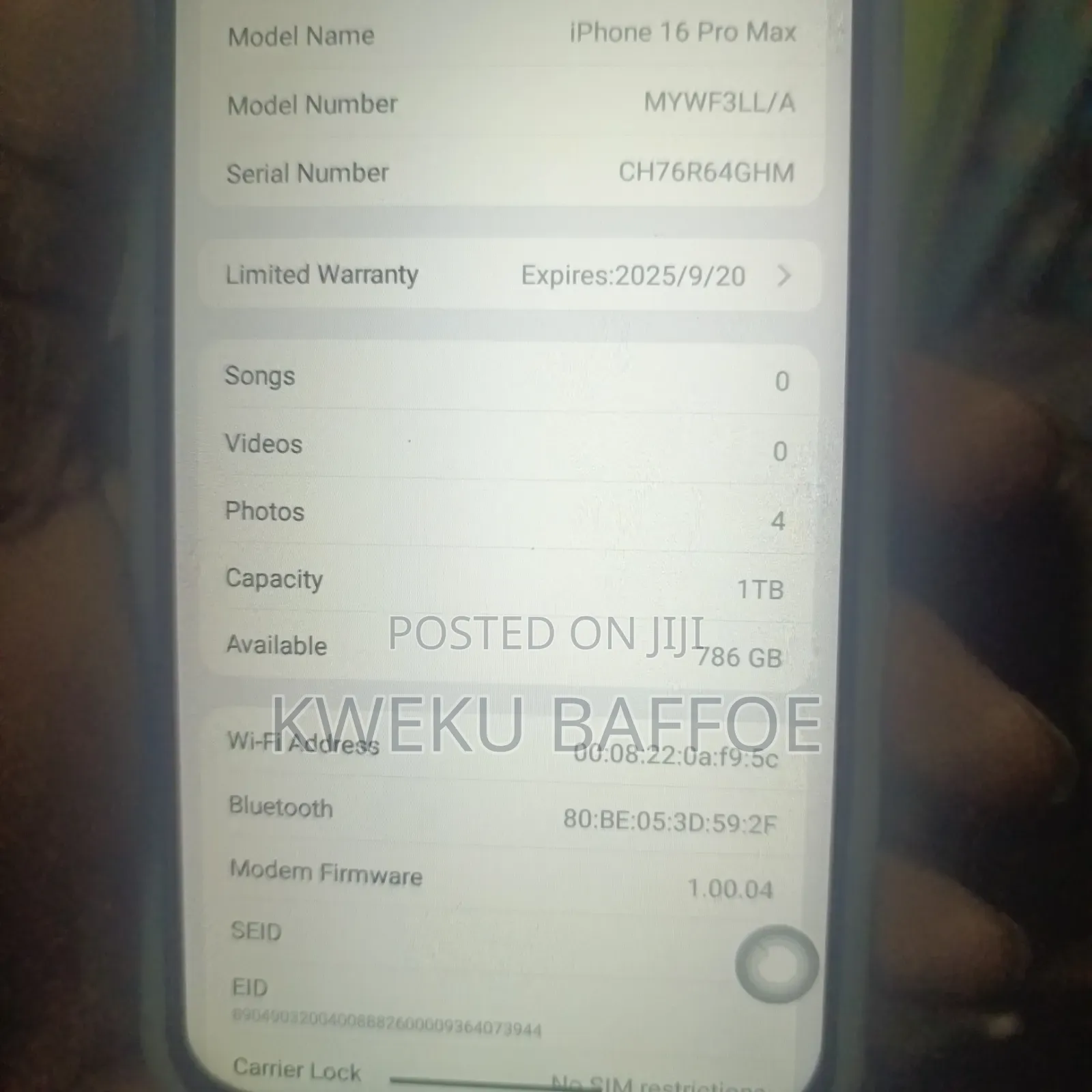 Apple iPhone 16 Pro Max 1 TB Gray