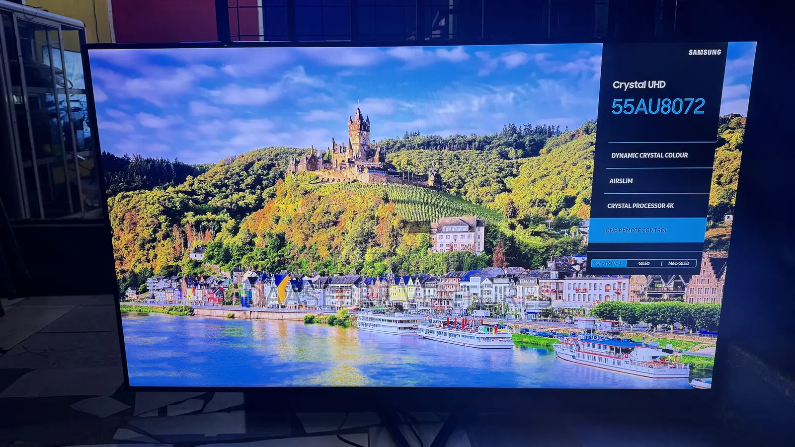 Samsung 65” Crystal UHD Smart TV(Airslim)