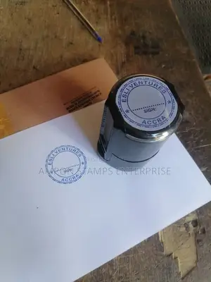 Self Ink Round Stamp