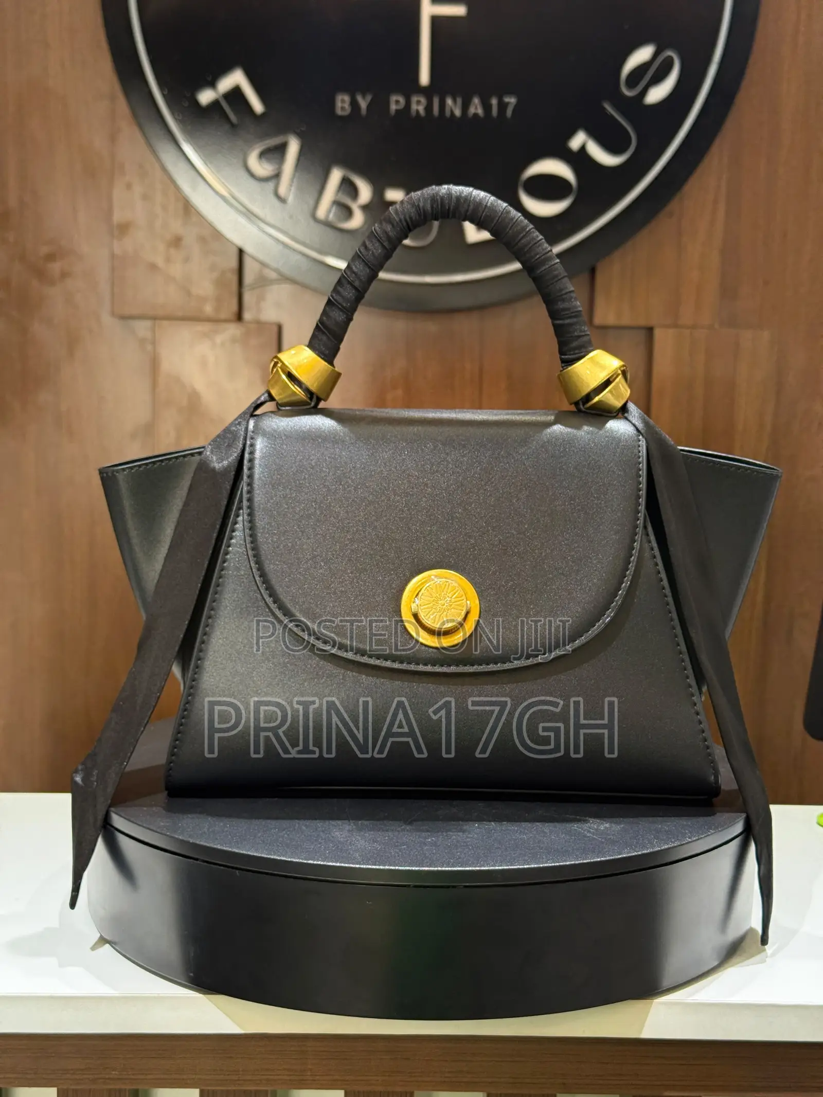 Black Medium Size Bag