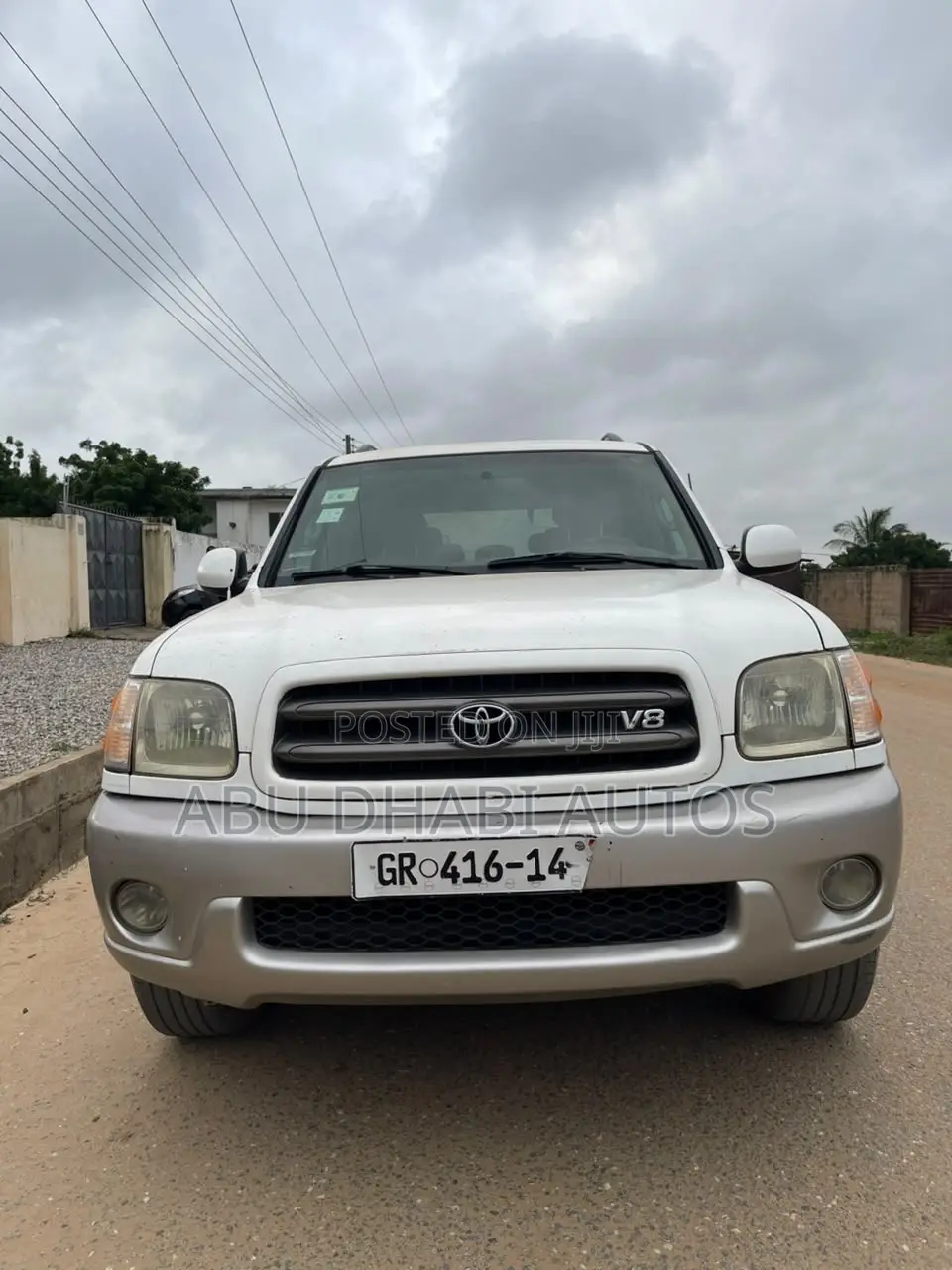 Toyota Sequoia Limited 4dr SUV 4WD (4.7L 8cyl 4A) 2004 White