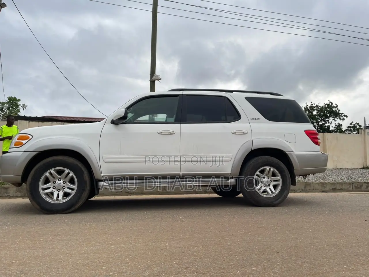 Toyota Sequoia Limited 4dr SUV 4WD (4.7L 8cyl 4A) 2004 White