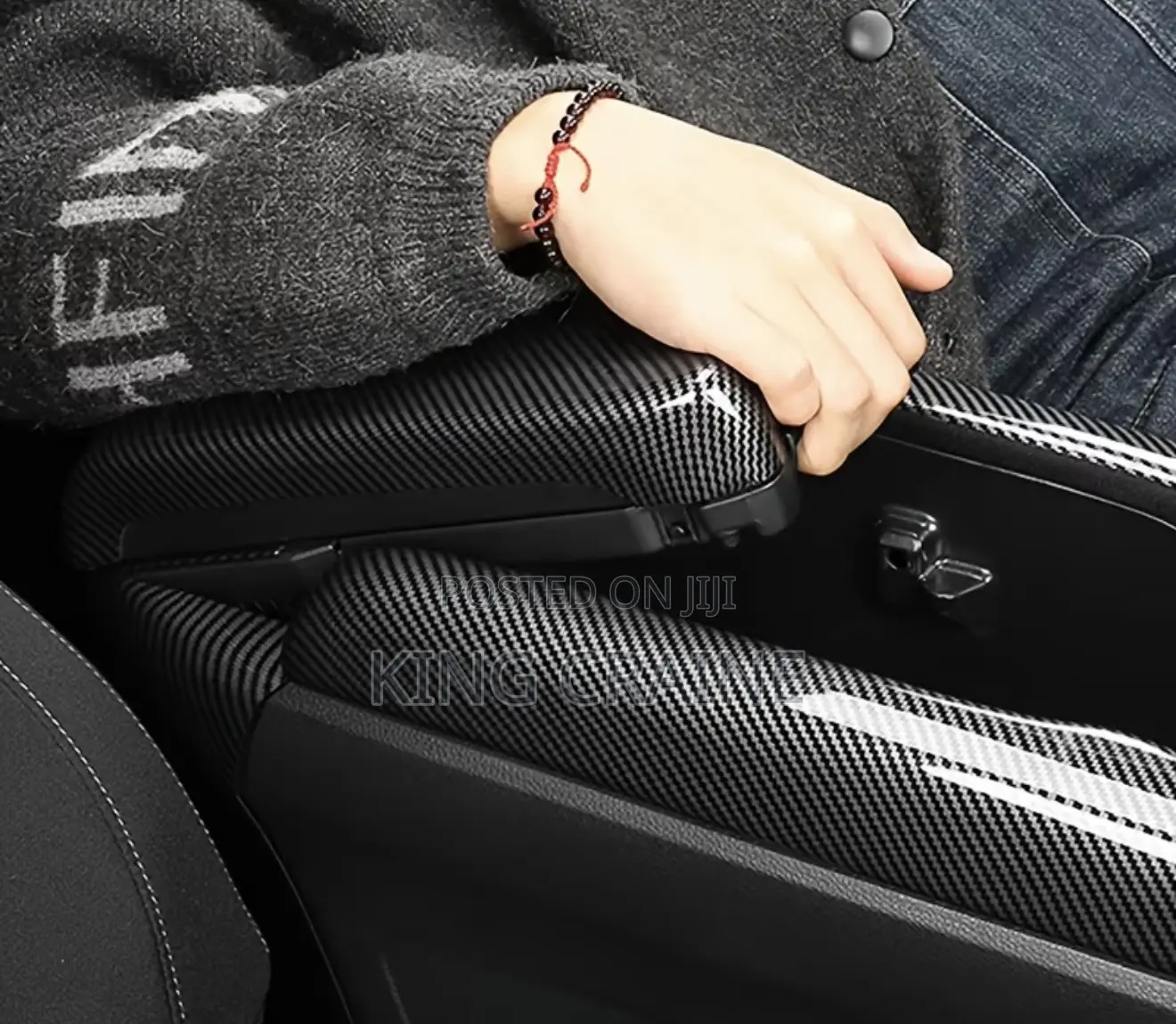 Carbon Fiber Armrest Box Cover