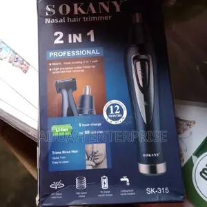 2 in 1 Nose Hair Trimmer