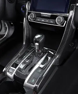 Honda Civic Carbon Fiber Center Console Cover