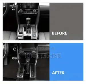 Honda Civic Carbon Fiber Center Console Cover