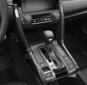 Honda Civic Carbon Fiber Center Console Cover