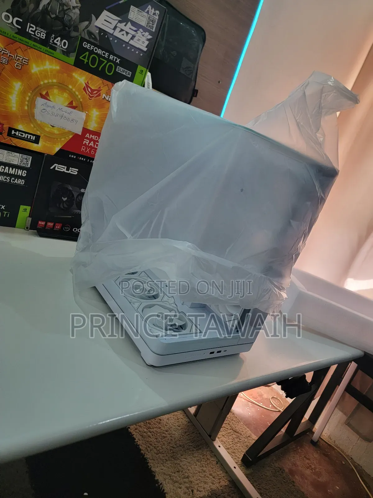 Gaming Case Full Atx Glass Transparent