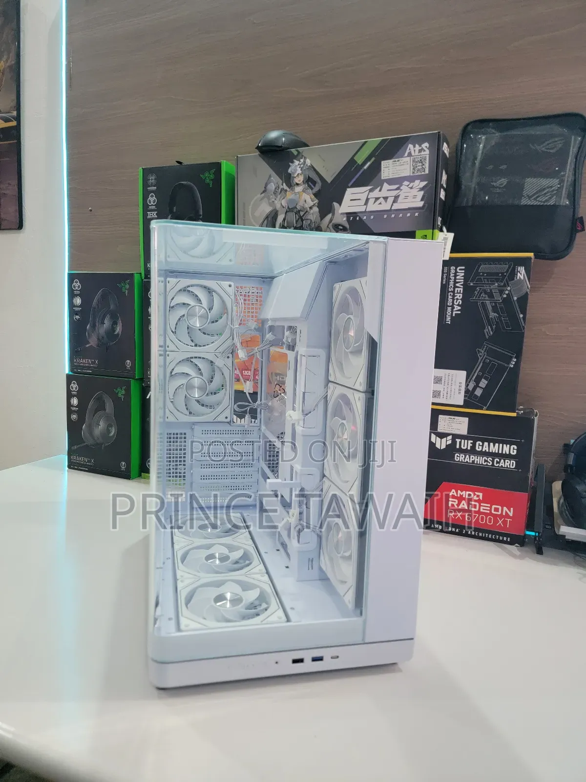 Gaming Case Full Atx Glass Transparent