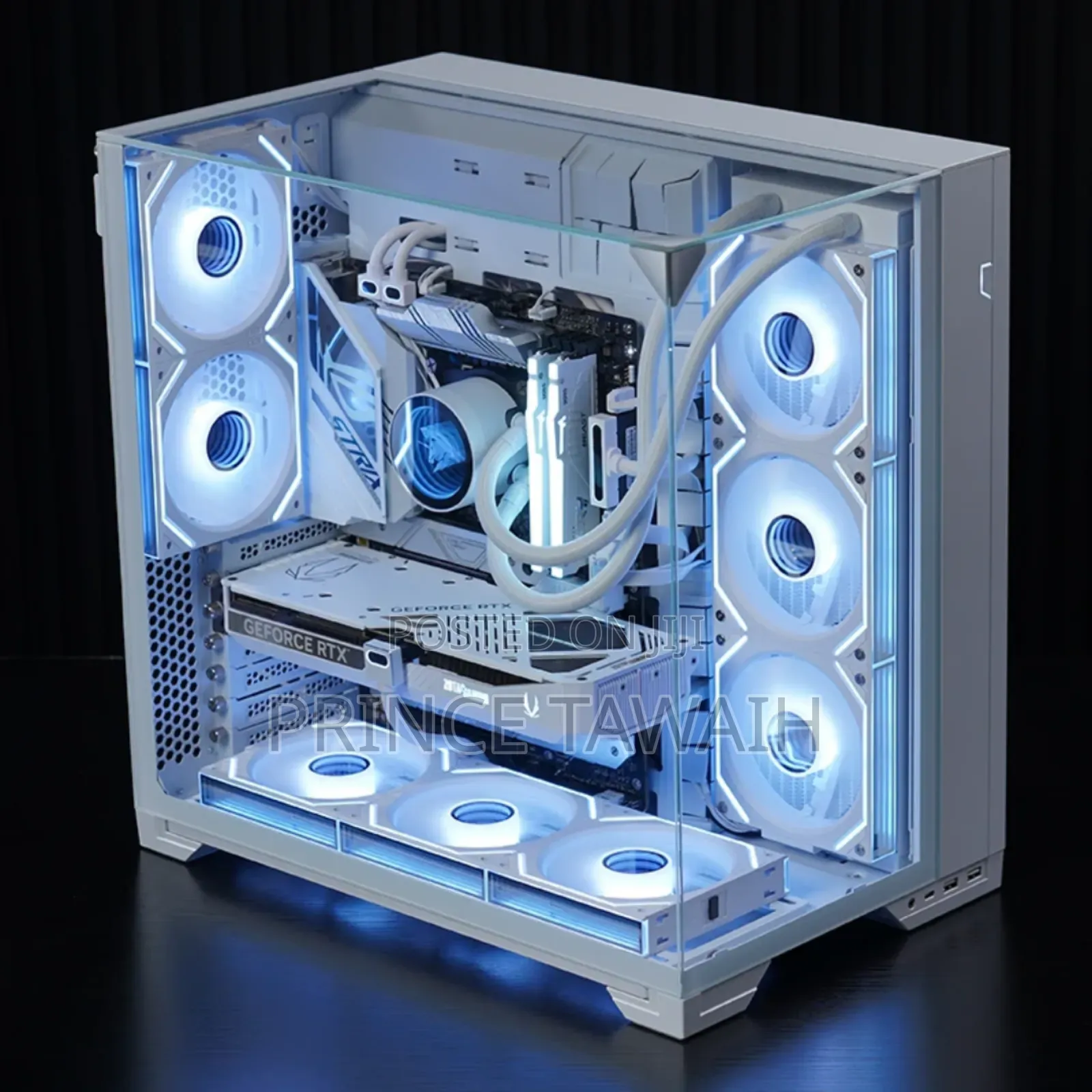 Gaming Case Full Atx Glass Transparent