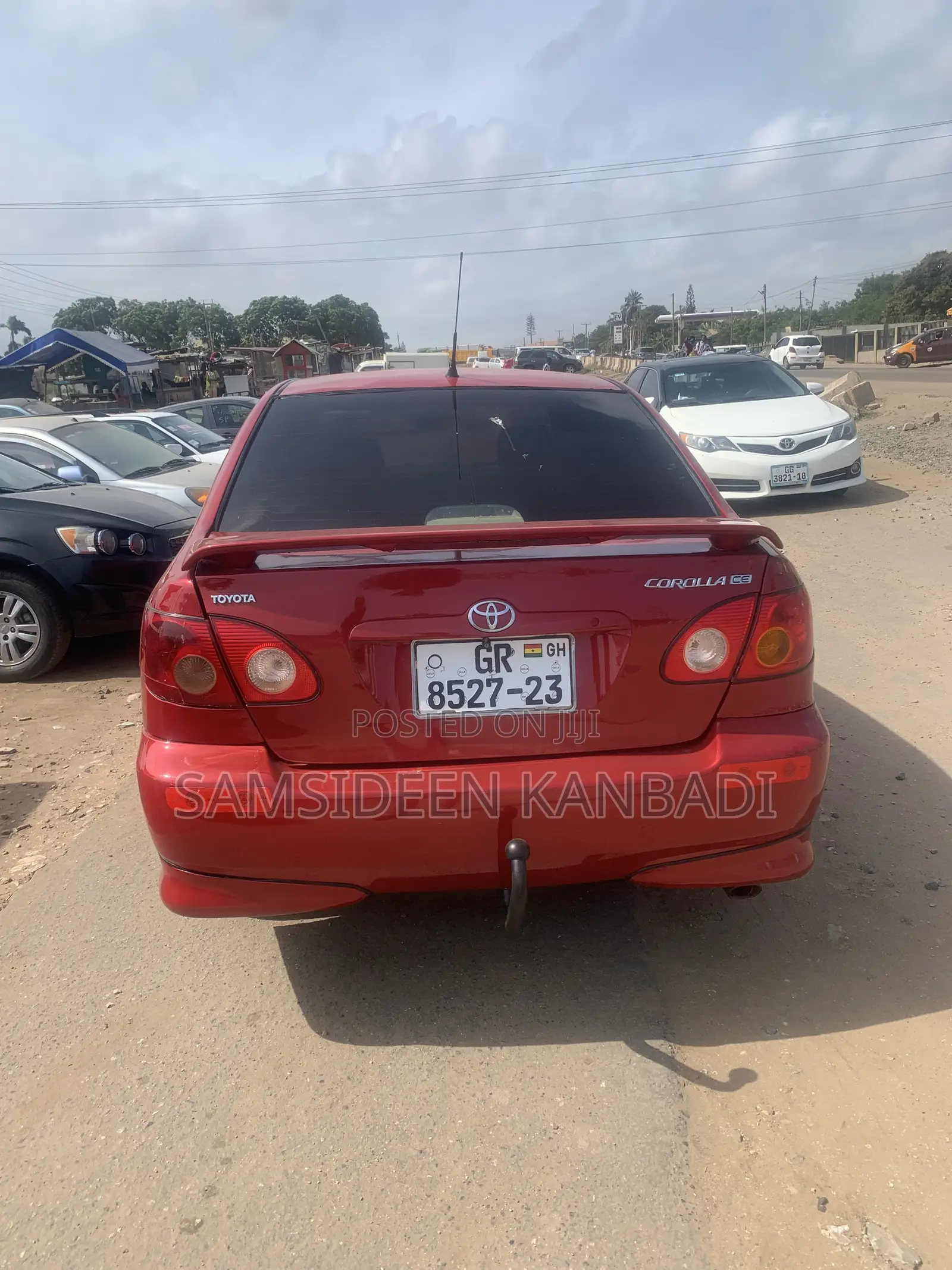 Toyota Corolla 2007 Red
