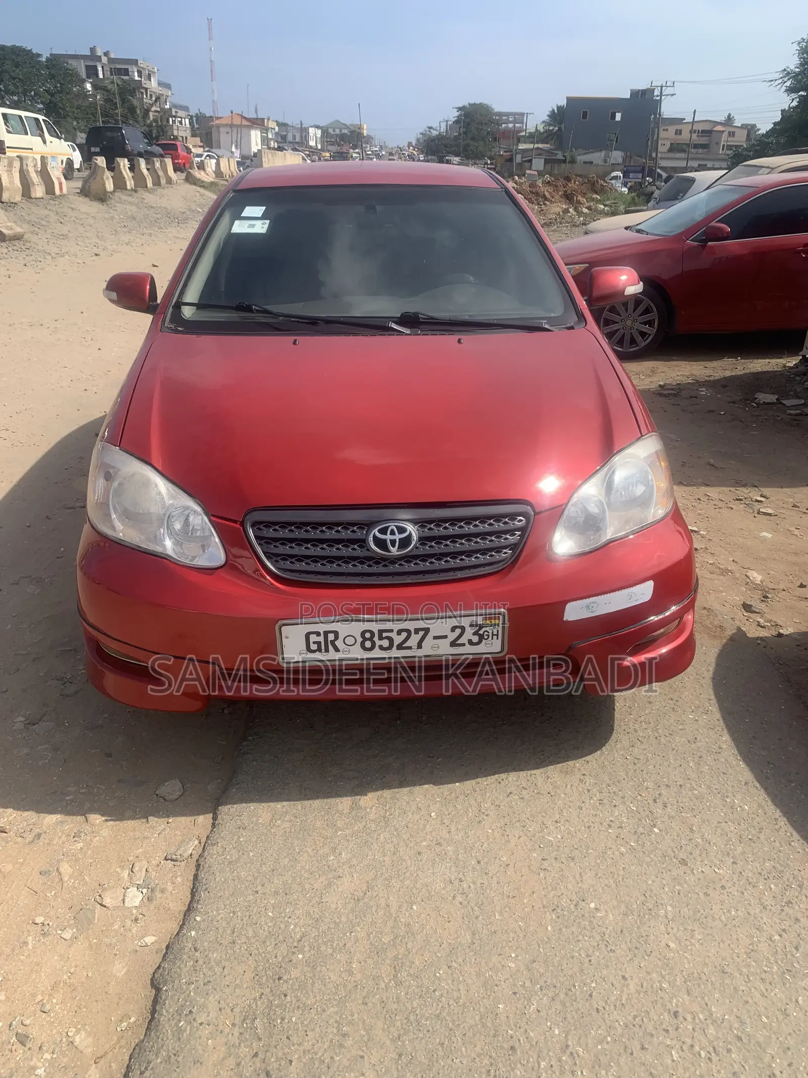 Toyota Corolla 2007 Red