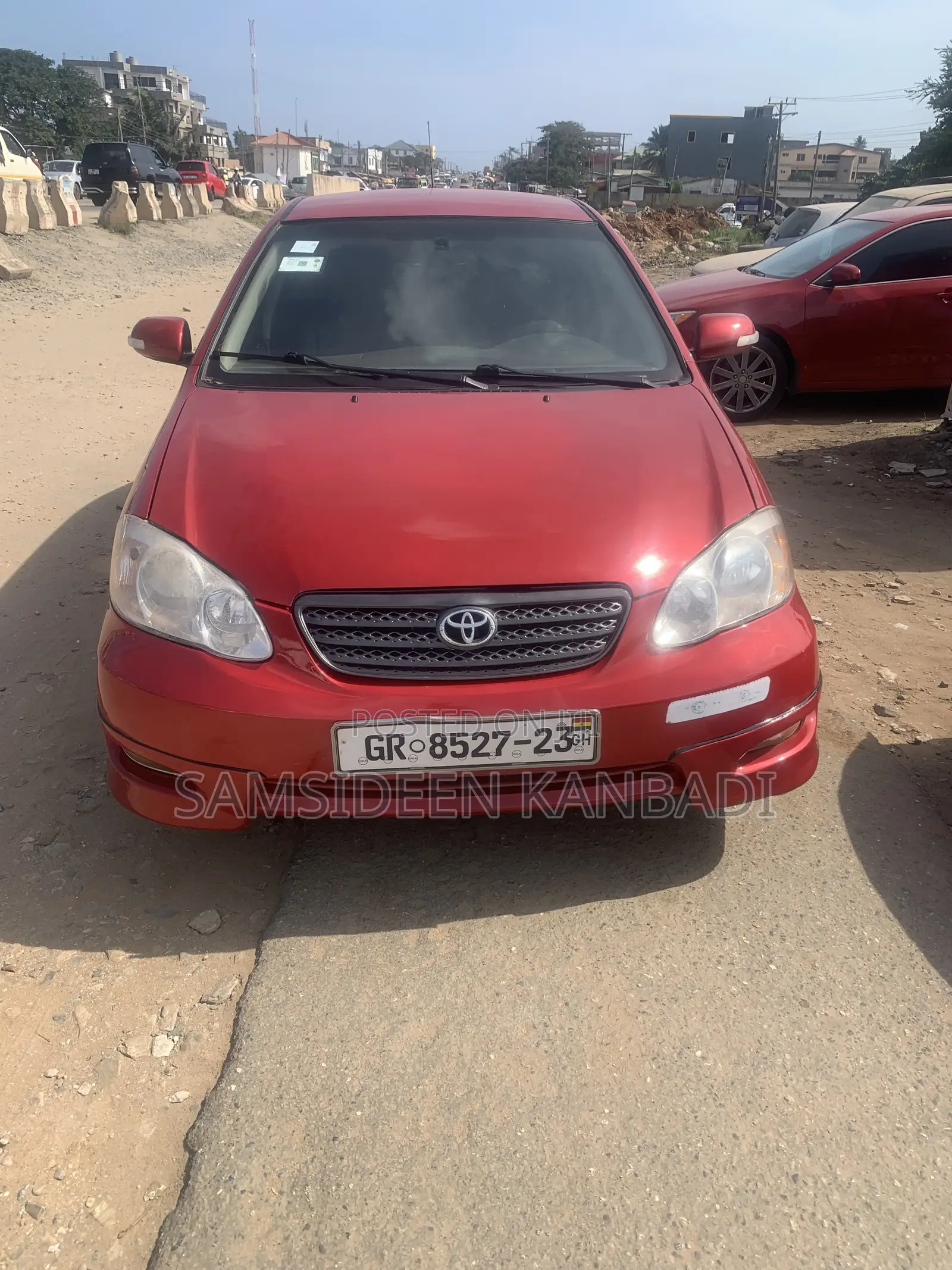 Toyota Corolla 2007 Red