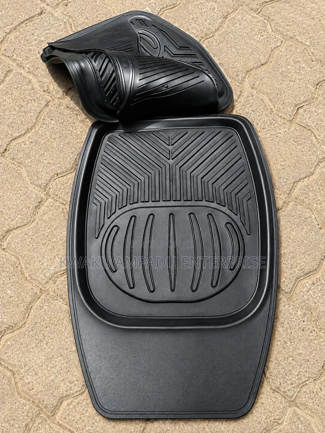 Gye Nyame/ Banana Floor Mat