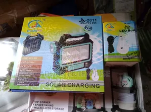 Solar Lamp With Bulb